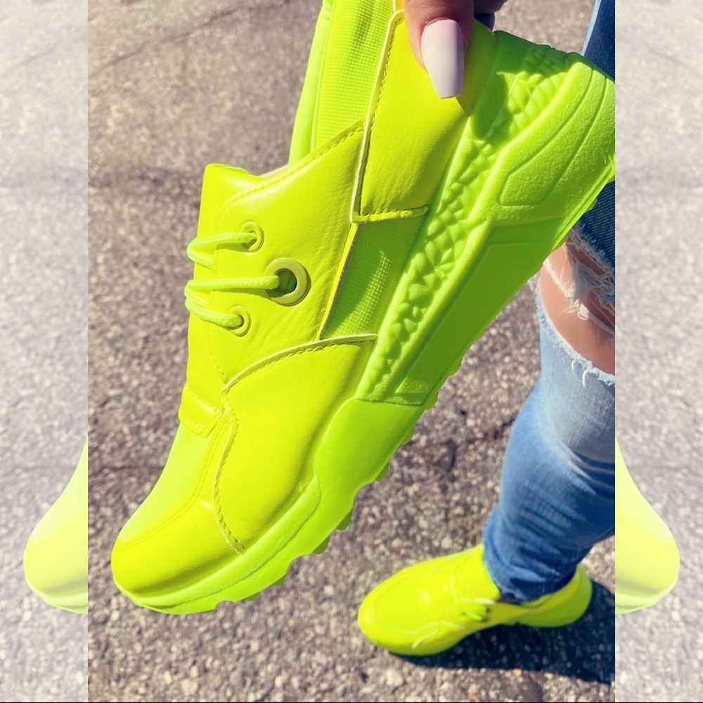 Neon Sneaker